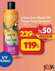 URBAN CARE MONOİ OİL & YLANG YLANG ŞAMPUAN 350 ML URBAN CARE MONOİ OİL & YLANG YLANG ŞAMPUAN 350 ML